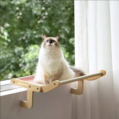 Wooden Cat Hammock - PawManias